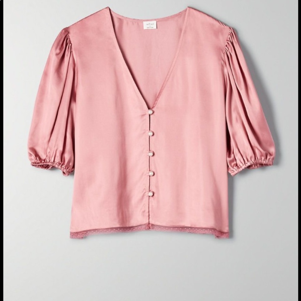 Not for sale! Looking for wilfred bria blouse pink